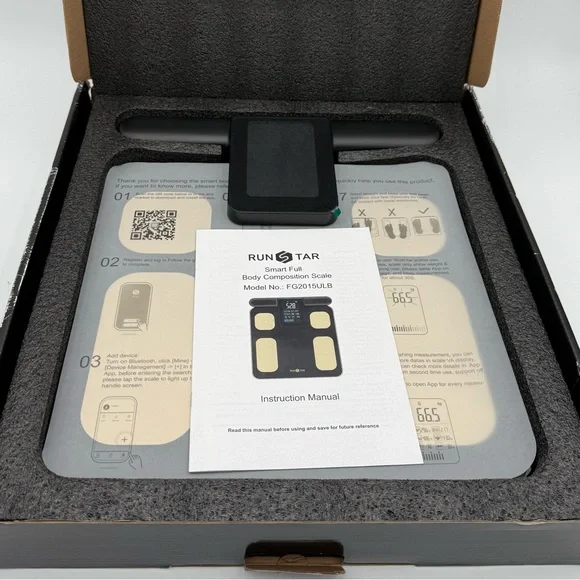 ⭐️6lbs Smart Scale for Body Weight & Fat Percentage,8 Electrodes High Precision - Picture 8 of 10